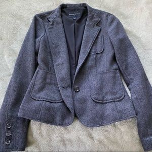 Banana Rupublic Gray Wool Blazer size 0